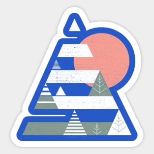 Winter Trees Sticker